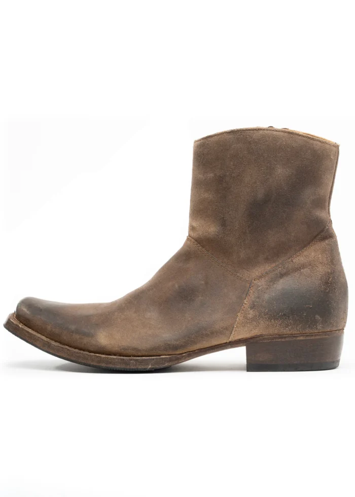 NO FAITH STUDIOS TEXAN BOOTS BROWN USED