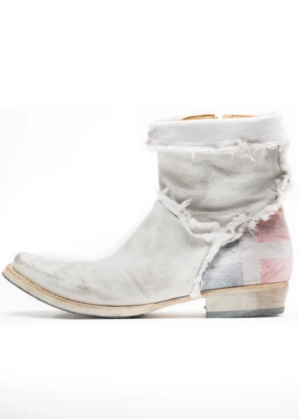 NO FAITH STUDIOS TEXAN BOOTS FLAG WHITE